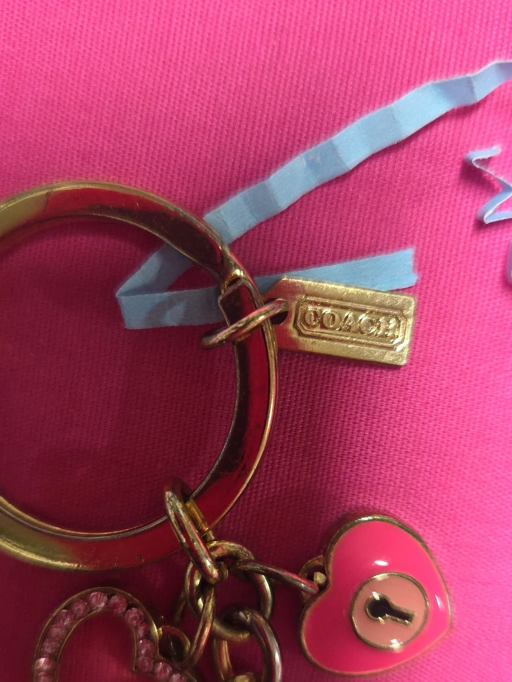 COACH: Gorgrous Like-New Keychain Or A Purse Charm. Y